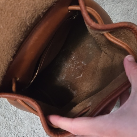 Vintage mini Coach turn lock backpack - Picture 11 of 13